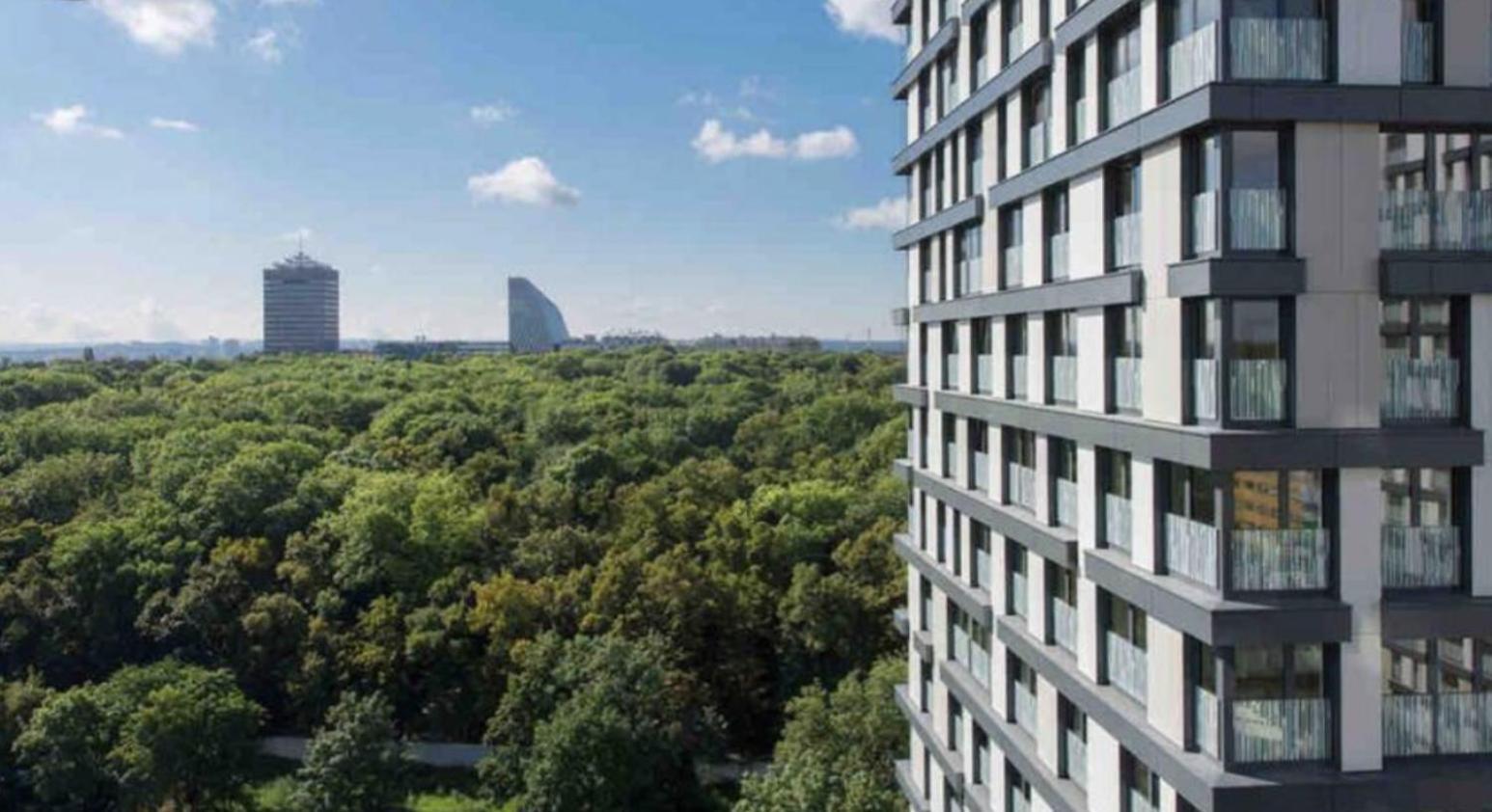 Residence Garden Tower - Parking Praga Zewnętrze zdjęcie