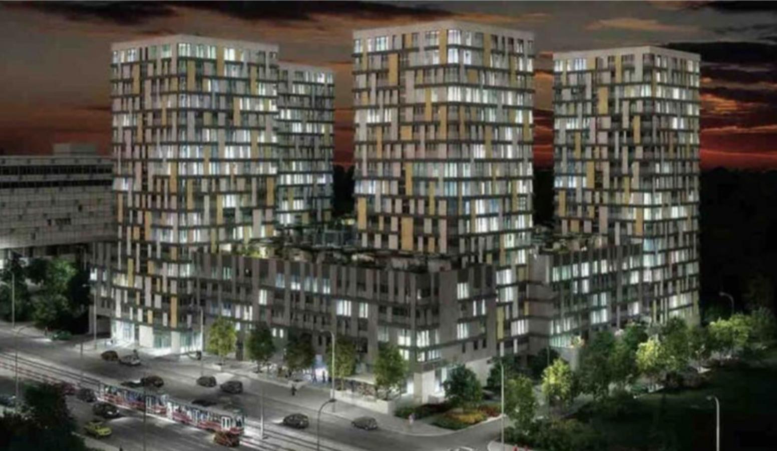 Residence Garden Tower - Parking Praga Zewnętrze zdjęcie